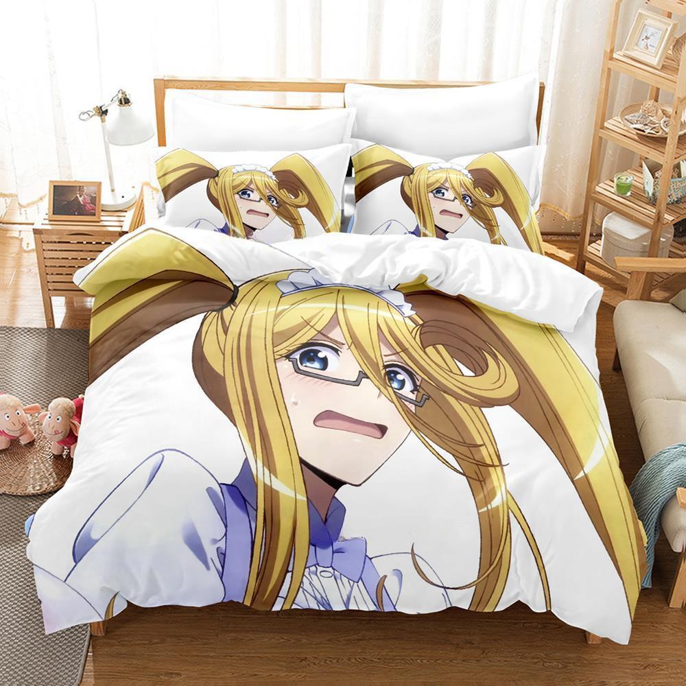 Monster Musume: Everyday Life With Monster Girls Bedding Set Cartoon Anime three-piece set Adult Kid Bedroom Duvet cover Sets
