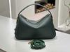 New Leather Women's Bag Large Capacity Handbag Niche Underarm Bag Commuting Shoulder Bag High-end Crossbody Bag Pillow Bag