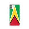 Phone Case – Flag of Guyana – Compatible iPhone 11 – Soft Case – Resistant and Shockproof - Silicone - Pixelforma