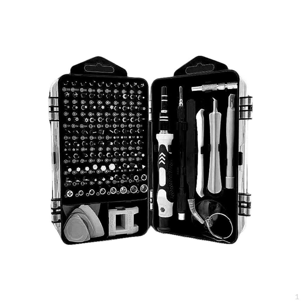 Precise Screwdriver Set, Watch Repair Tool, Glasses Repair, Portable Canvas Bag 18 In 1