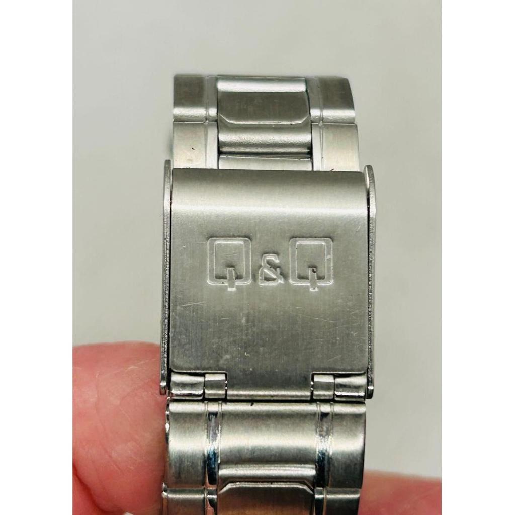 Used Citizen Q&Q watch strap mounting width 18mm Made of stainless steel