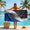 Newcastle United Fußball Strandtuch Weiches Mikrofaser Sommerhandtuch Schnelltrocknendes Saugfähiges Handtuch für Strand Schwimmbad Reisen