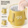 Foot Bath Folding Portable Foot Bath Bucket with Non-Slip Base Container for Home Care Circulation Shower Travel Cleaning