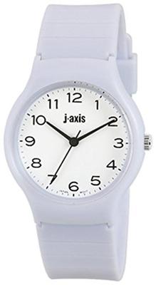 J-Axis TCL59-W White Simple Plastic Watch