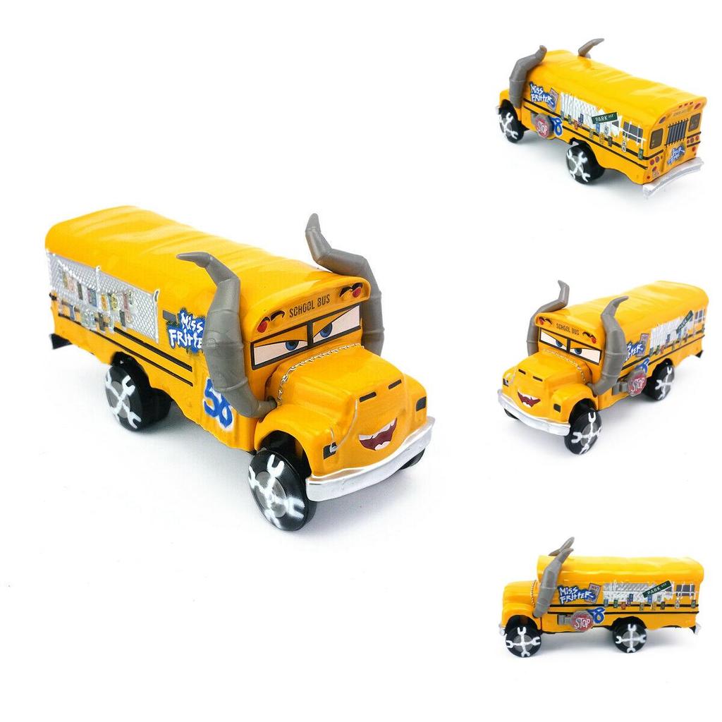 Vibrant Yellow Miss Fritter Diecast Toy Car For Kids Ideal For Holiday Gifts