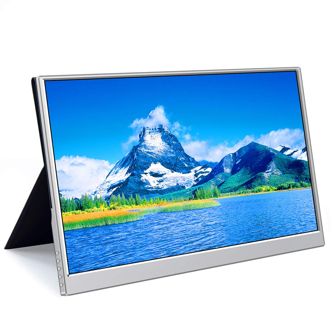 

ViewNico Mobile IPS Touch Mobile Home USB HDMI Stand PSE Certified 15.6-inch Monitor, 19201080 Resolution, Panel, Display, Thin, Lightweight,