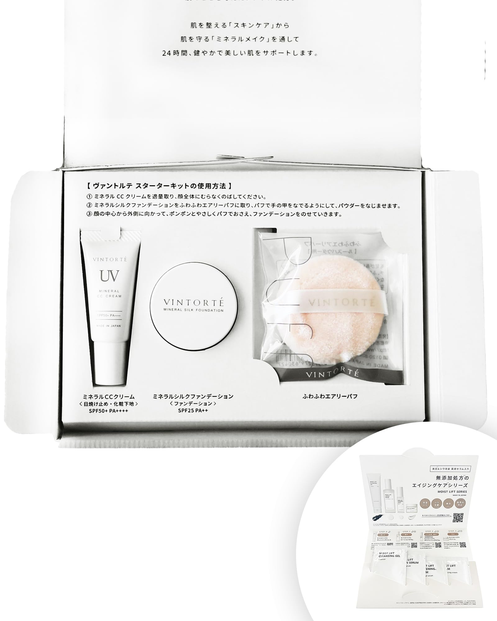 

Стартовый набор VINTORTE для средней кожи (Светлые тона)