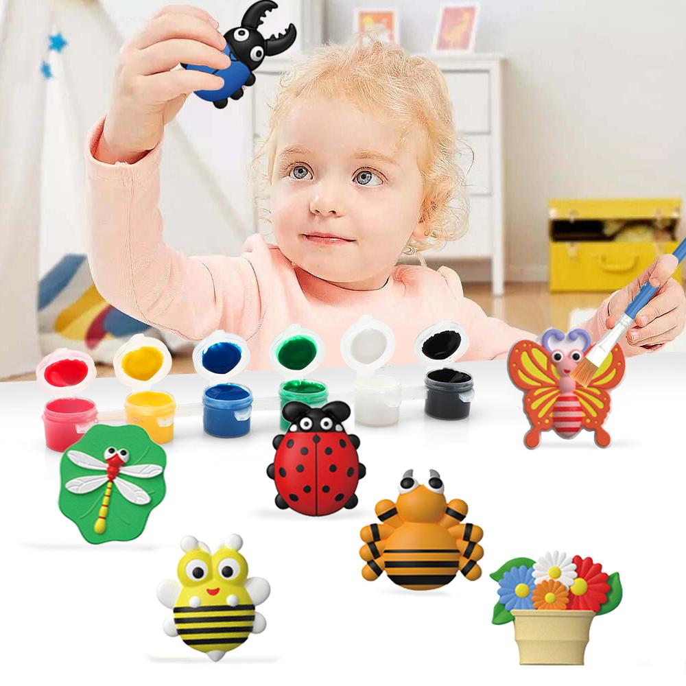 Kit de Pintura Artes e Ofícios para Crianças Pássaro Brinquedos Espaciais Materiais de Arte e Artesanato Lembrancinhas de Festa Criatividade