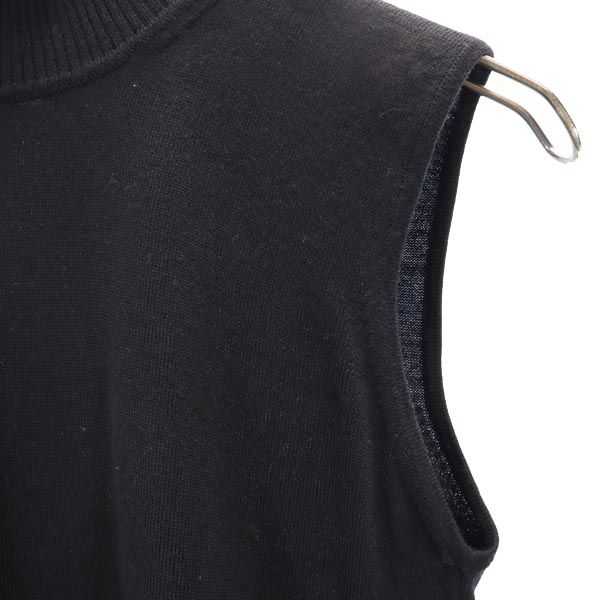 ARMANI COLLEZIONI 100% wool No sleeve turtleneck knit 44 sweater Women Used