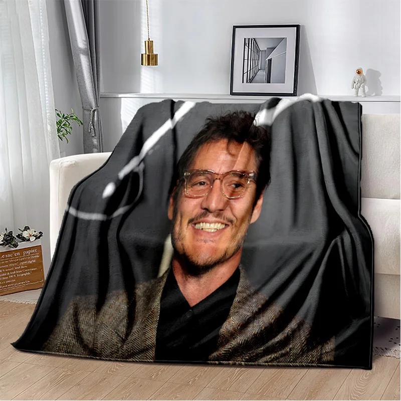 Manta Suave de Felpa Mosaico Jose Pedro Balmaceda Pascal, Manta de Franela para Sofá Cama Habitación Sala de Estar Picnic niños