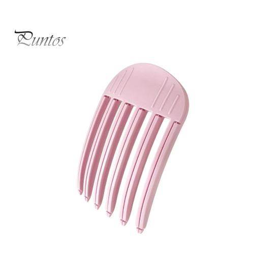 

Невидимая заколка для волос, пластиковая расческа для естественного объема, пушистая укладка, приподнимающая корни волос, термостойкая расческа для укладки волос L розовый