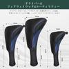 Golf Golf Club Head Protection Covers for 440cc and 460cc Fairway and Utility Long with Conversion Tag Set Utility Headcovers, Headcovers,