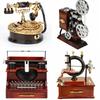 European Classical Phone Music Box Girl Gift Home Decoration Ornaments Christmas Birthday New Years Gift Music Box Dropshipping