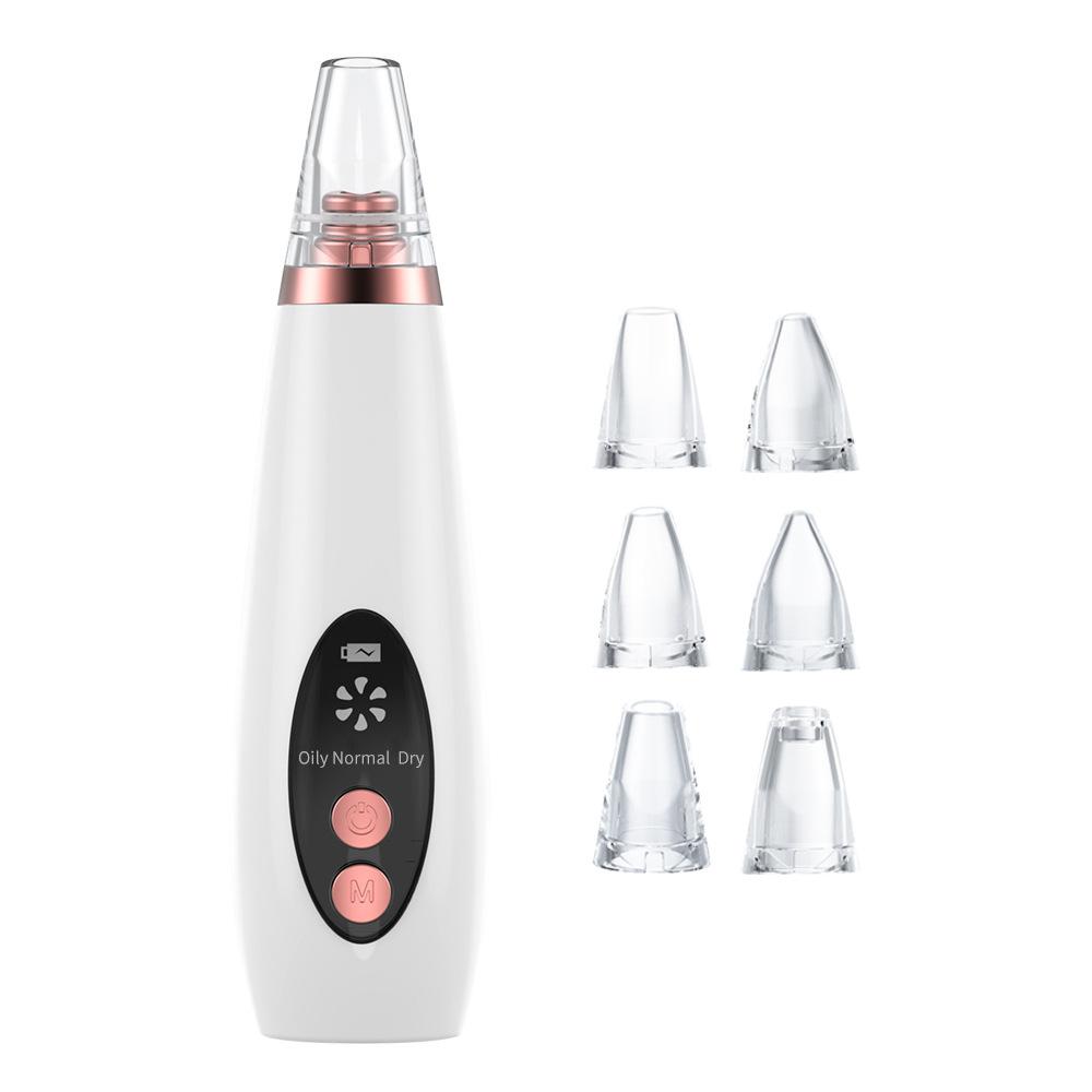 New Rechargeable Blackhead Suction Device Vacuum Large Suction Blackhead Suction To Clean The Face Microcrystalline Blackhead Device