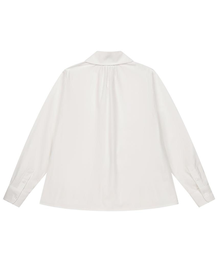 Ohesio Cancan Frill Blouse, White
