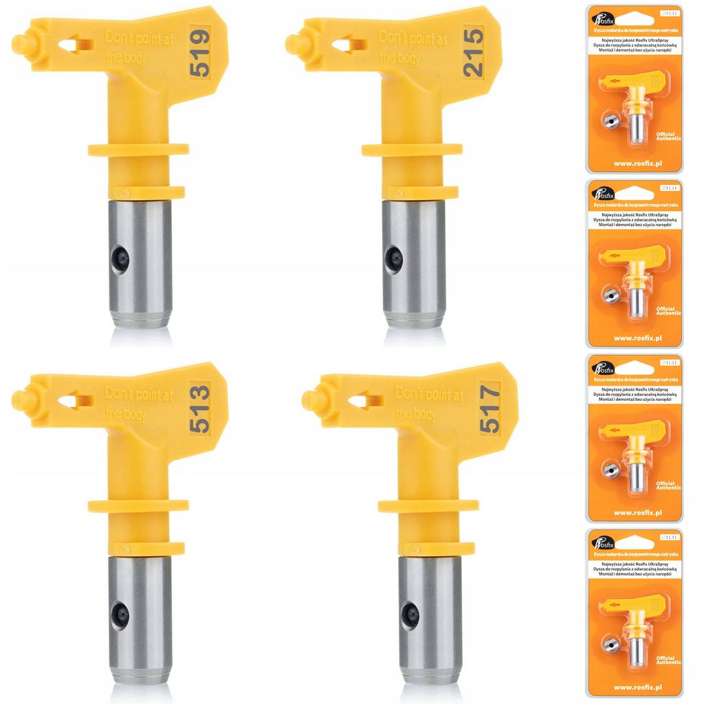 Rosfix Agregat Malarski Red Strong Storm 1100 RSS05 – 3500W, 22MPA, 18L/min | Zestaw Akcesoriów MEGA PACK | Profesjonalne Malowanie