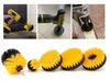 Drill Brush Drill Scrubber Power Cleaning Kit for Car Bathroom Corners 5-Piece Attachment, Brush, Carpet, Detailing, Surfaces, Upholstery, Grout,