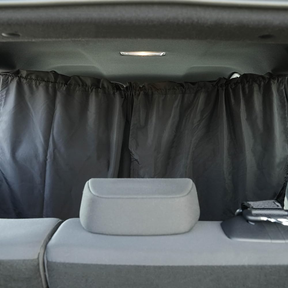 Privacy Car Curtains for Easy Light Privacy Adjustable UV Perfect for Sleeping in the Changing and Rear and Front 95cm x Set of with Secure x 120cm of
