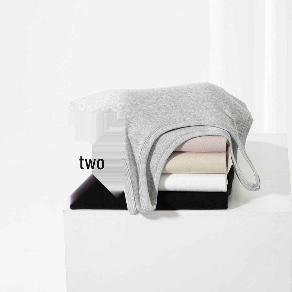 Women's Anti-Light Cotton Camisole: Covers Underarm, Chest Pads, Wear Alone or as Base Layer, Sleeveless Top