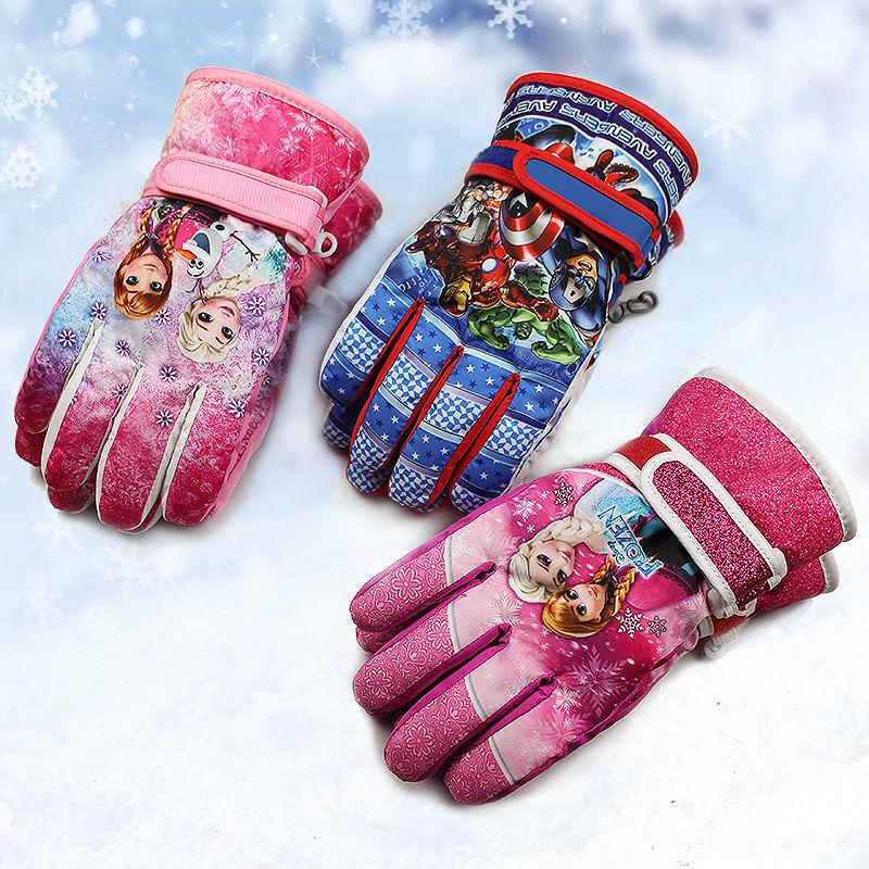 Jiaqili Children's Winter Kitten Gloves