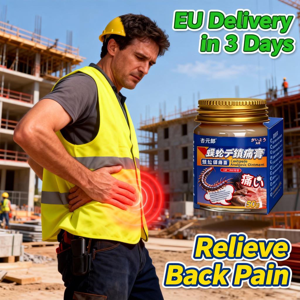 Skin-Friendly Back Balm - Natural Herbal Gentle Soothing