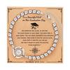 2026 Graduation Gifts for Her Him Sister - Stainless Steel Compass Beaded Bracelets for High School/College/Middle School Grads