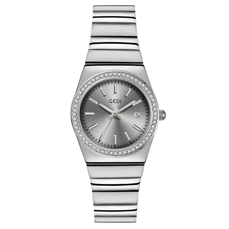 

UTHAI CQ366 Новые женские часы Календарь Легкая роскошь Инкрустированные бриллиантами Водонепроницаемые Кварцевые часы Бизнес-часы Подарочные часы для женщины