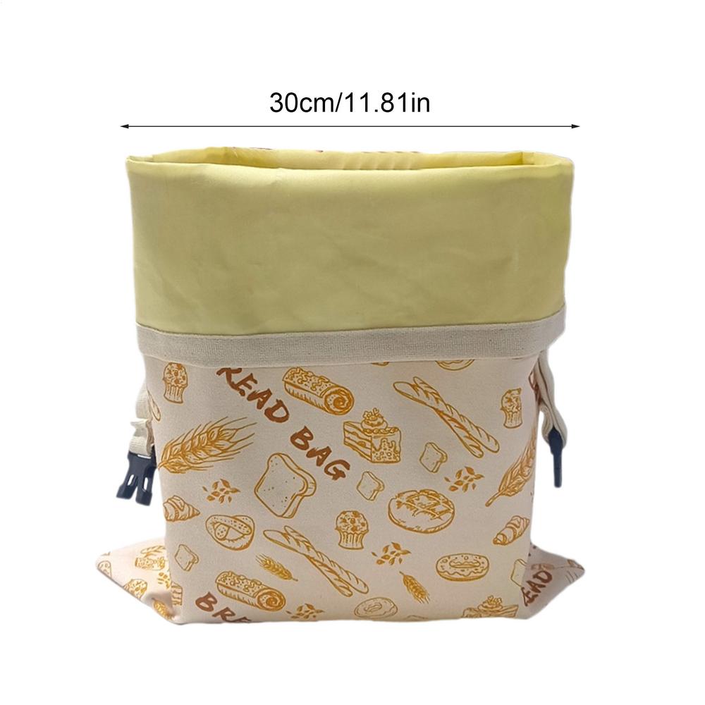 Reusable Bread Bag Loaf Storage Bag Keep Freshness for Days Beeswax Pouch Bakery easy to clean cotton bag Loaf Container