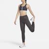 Nike Go Series Slim Fit Mid-Waist Pocketed Sports Leggings Women Bottoms Medium-Grey DQ5673-254