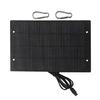 Solar Panel for Security Camera Outdoor 5V 5W Solar Panel Charging Adapter Rechargeable Camera Solar Panel Controller