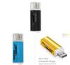 Stylish Gold Usb 2.0 All In 1 Multi Memory Card Reader With Versatile Storage Options