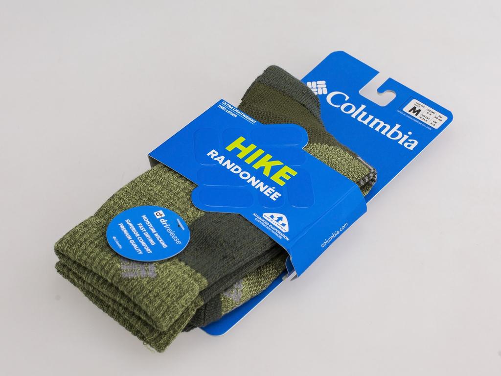 Columbia Crop Hike Crew Socks C1170V Size 39-42