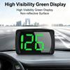 Head-up Display Driving Safety Assistant for (HUD) Vehicles GPS Speedometer Car Digital Head Up Display Shows Real Time Speed