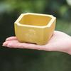 Durable Thick Flower Pot Imitation Purple Clay Bonsai Succulent Basin Simple Plant Bowl  Home