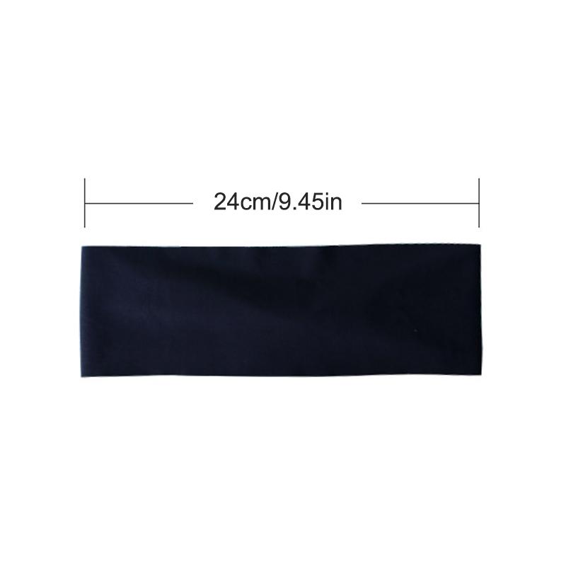 Simple Breathable Sport Headband Unisex Stretch Sweat Head Hair Bands For Running Gym Yoga Badminton Outdoor Sports