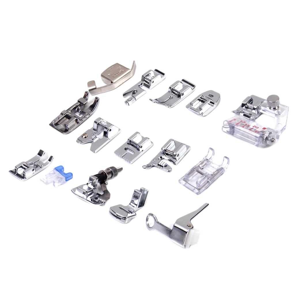 Buy 15pcs Multifunctional Sewing Machine Presser Feet Set for Brother