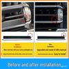 BMW X5/X6/X7 G05/G06/G07 Center Console Air Outlet Repair Kit - Silver Edge Style