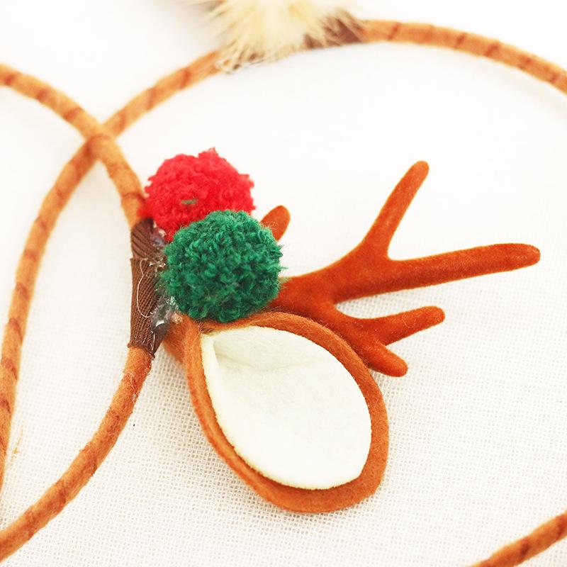 Birthday Headbands Versatile Hair Accessories Elk Antler Headdresses Hairpins Party Headwear Dress Up Supplies