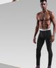 Men's Mid-Waist Slim-Fit Thermal Leggings - Autumn/Winter Cold-Proof Trousers