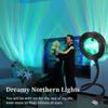 Water Ripple Shaped Aurora Projection Light USB Plug-in Touch/remote Control Color Changing Lighting Decoration Atmosphere Light