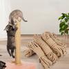 20M Natural Sisal Rope for Cat Tree DIY Scratching Post Toy Wear Resistant Furniture Handmade Ropes Cat Scratchers Accessories