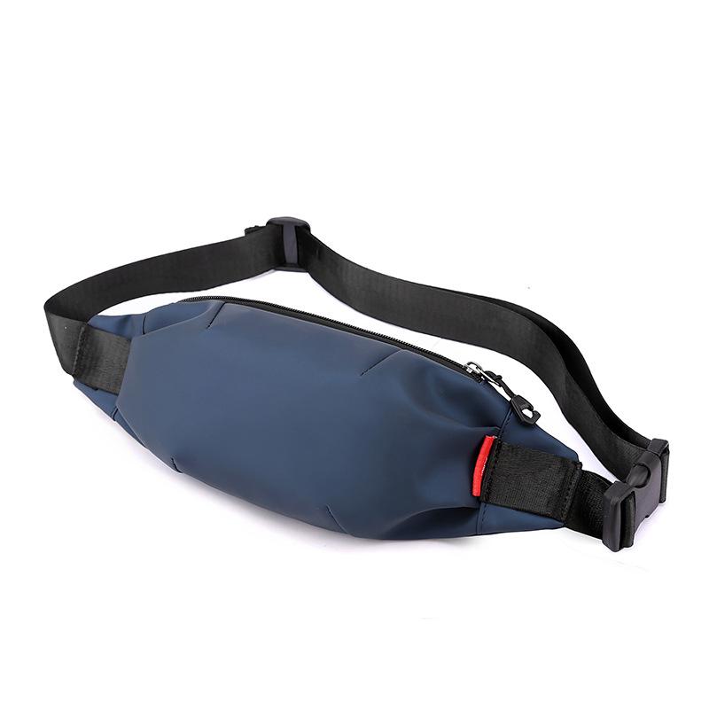 Mini Fanny Pack Men's Trendy Brand Shoulder Messenger Bag Fashion Trendy Ins Breast Bag Mobile Phone Bag Small Lightweight Backpack