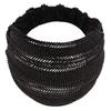Solid Color Mesh Headwear Headdress Wide Edge Headband Female Hair Hoop Korean Style Hair Band