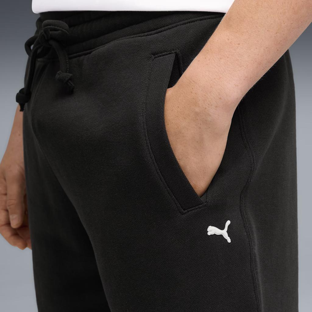 Puma Solid Color Loose Fit Lace-Up Casual Shorts Men Shorts 634776-01