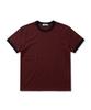 UNDEROFF Essential Standard Short Sleeve Ringer T-Shirt Burgundy