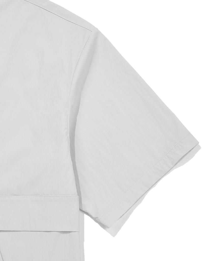 Wacky Willy Basic Half Sleeve Anorak Light Grey