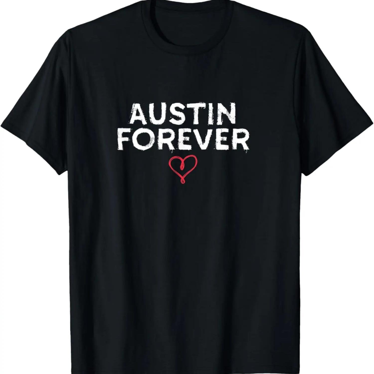 

Austin Forever Resident Texas Local TX Hometown American T-Shirt S чёрный