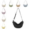 Nylon Duffle Bag For Women With Zipper Pocket And Casual Style