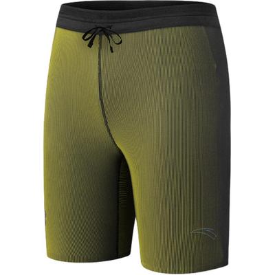 Running Series Casual Simple Lace-Up Color Block Sports Shorts Men Shorts Basic-Black 152535303-2