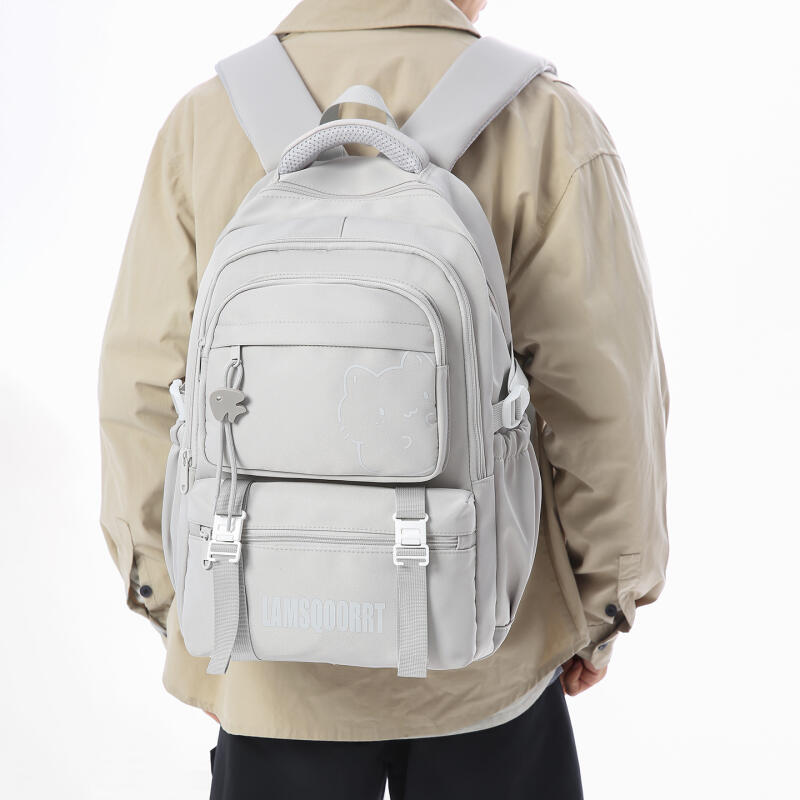 Junior High School Students Lightweight Schoolbag Large Capacity Backpack